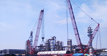 李恒履带吊吊装